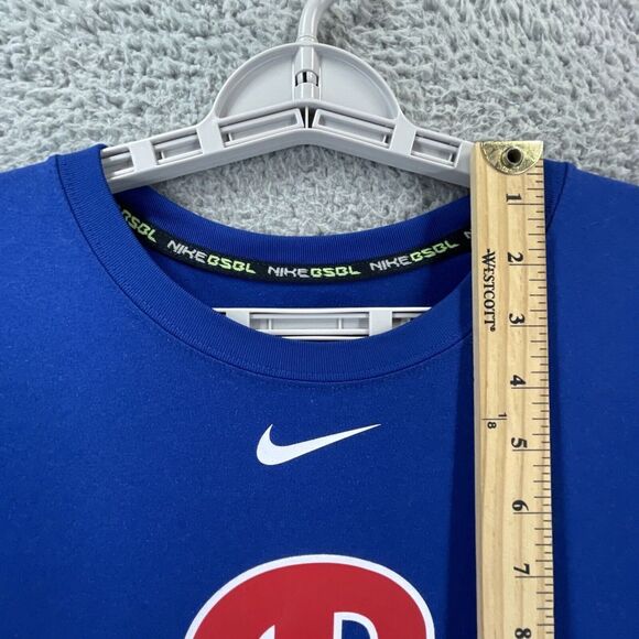 Philadelphia Phillies Nike BSBL Dri-fit Performance Shirt Men Extra Large Center - Picture 7 of 13
